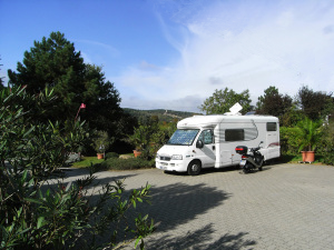 Großansicht Wohnmobilstellplatz
