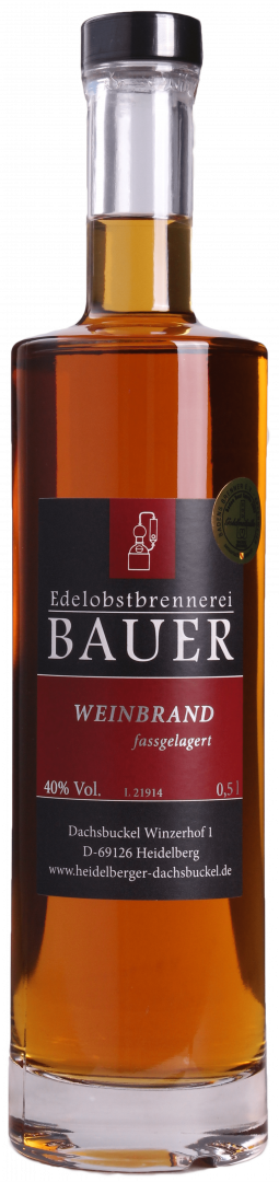 Bild von Weinbrand fassgelagert 0.5l