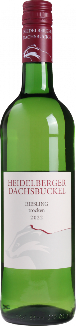 Bild von Heidelberger Dachsbuckel Riesling Kabinett trocken 0.75l