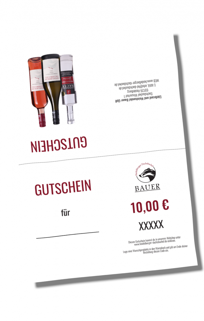 Bild von Digitaler Gutschein 10,00 Euro
