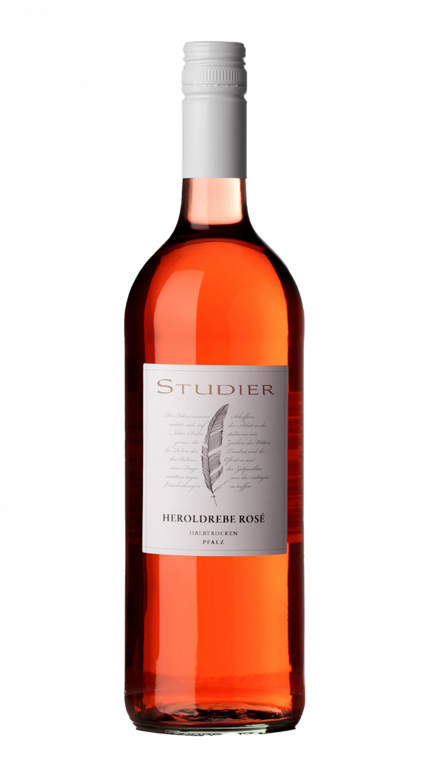 Bild von 2024 Heroldrebe Rosé halbtrocken 1,0l BIO
