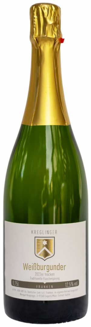 Bild von 2022 Weißburgunder Sekt extra brut 