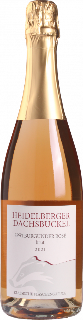 Bild von Heidelberger Dachsbuckel Spätburgunder Rosé Sekt brut 0.75l