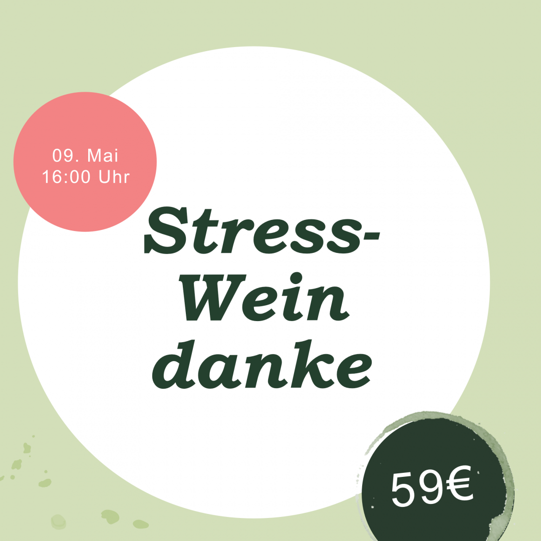 Bild von Stress - Wein danke