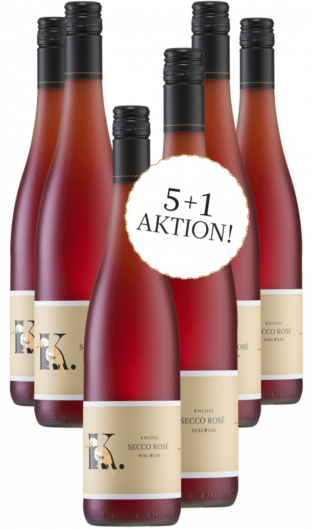 Großansicht Wein des Monats März 5+1 Aktion - Secco Rosé