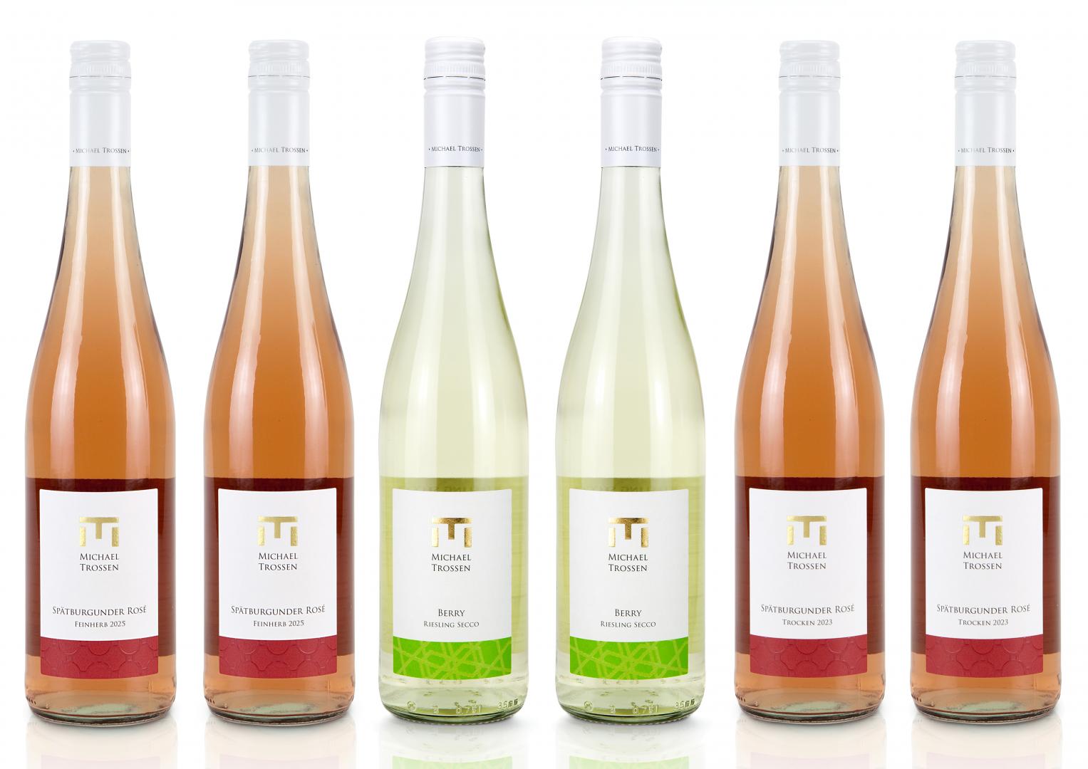 Bild von 12er Weinpaket Secco & Rosé