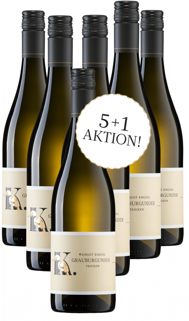 Großansicht Wein des Monats Juli 5+1 Aktion - 2025er Grauburgunder trocken