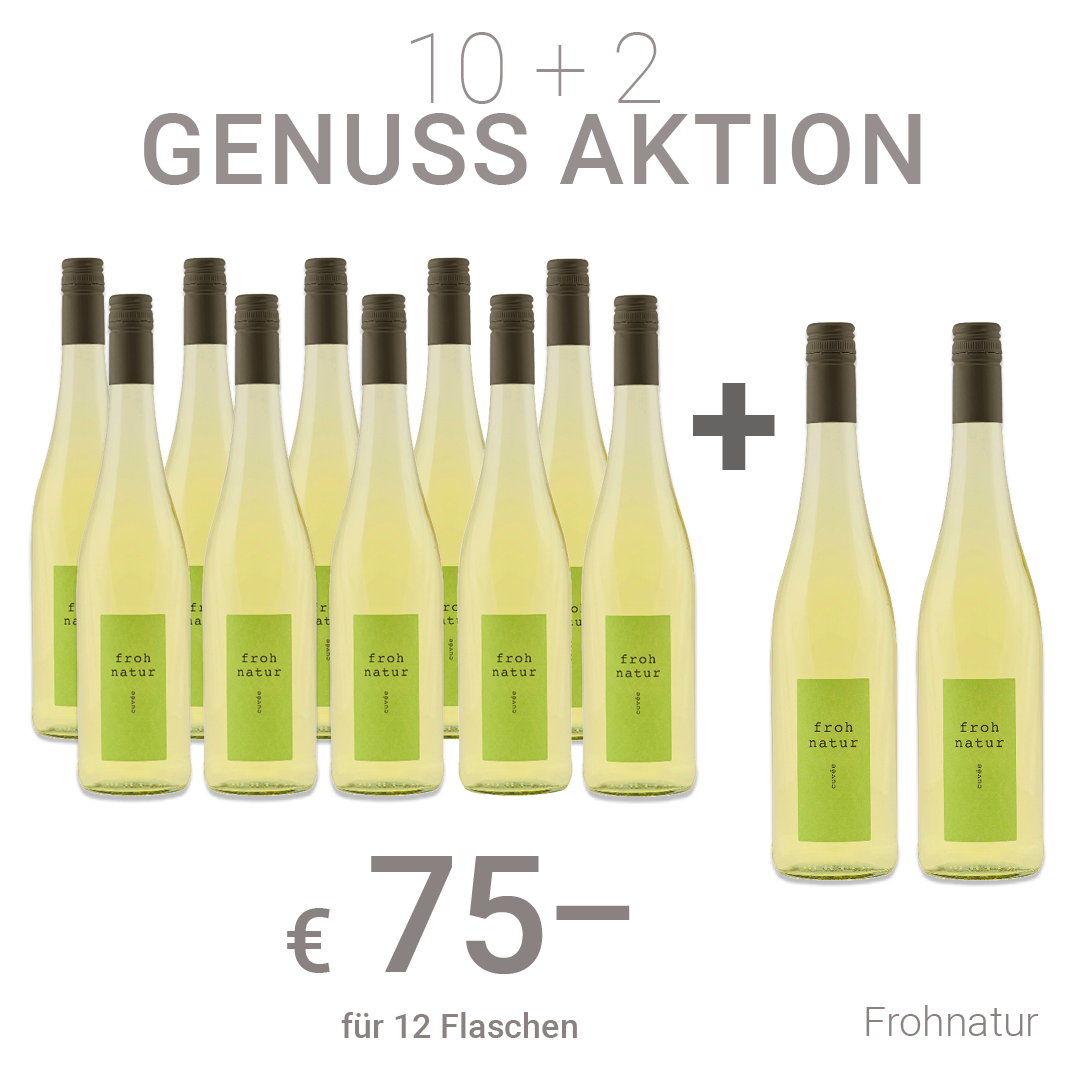 Großansicht Aktion Frohnatur Cuvée 2024 trocken 10+2