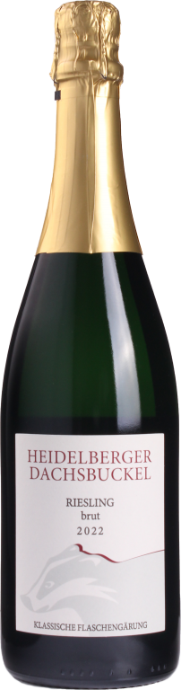 Bild von Heidelberger Dachsbuckel Riesling Sekt brut 0.75l