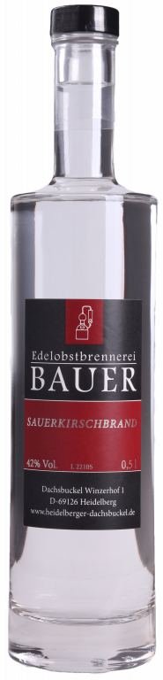 Bild von Sauerkirschbrand 0.5l