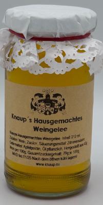 Bild von Knaup´s Hausgemachtes Weißwein Gelee