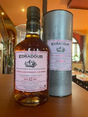 Bild von 12 Years Pawis Finish Edradour Whisky Trinkstärke 