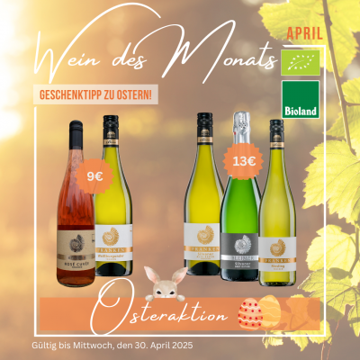 Bild von 2023 Rosé Cuvée, trocken 0,75l Bioland DE-ÖKO-006