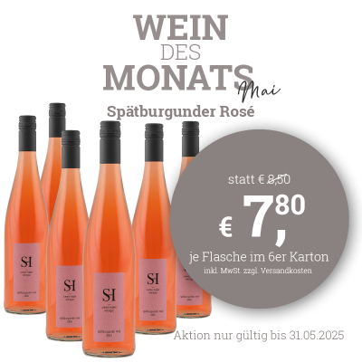 Bild von Wein des Monats Mai- Spätburgunder Rosé 2023