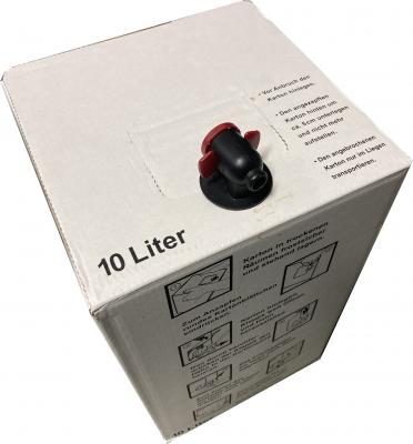 Bild von 10 LITER Bag in Box Bastian GLUT Weisser Glühwein aus eigener Herstellung. Trinkfertig gesüßt und gewürzt.