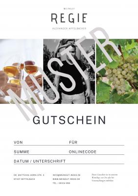 Bild von Geschenkgutschein