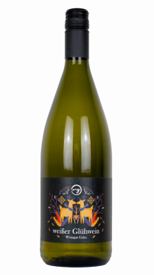 Bild von weißer Glühwein