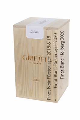 Bild von Granite Parcellaire Holzkiste Lagenset 4 x 0,75L