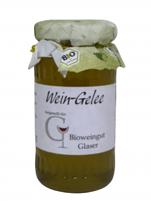Bild von Wein-Gelee weiß