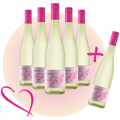 Bild von 2024er Queen Tifi Riesling Secco 5+1 AKTION