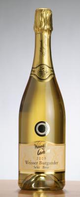 Bild von 2023er Weisser Burgunder Sekt Qualitätssekt b. A. Brut 0.75l