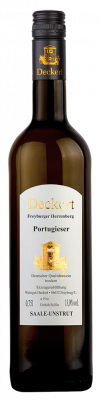 Bild von 2023er Freyburger Herrenberg Portugieser Deutscher Qualitätswein fruchtig 