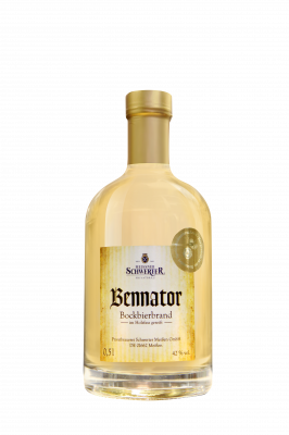 Bild von Bennator Bockbierdestillat Spirituose 42 % vol. 0,5 l