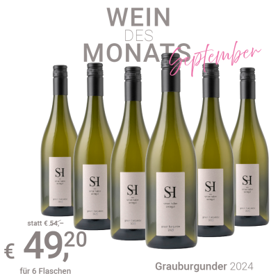 Bild von Wein des Monats September Grauburgunder trocken