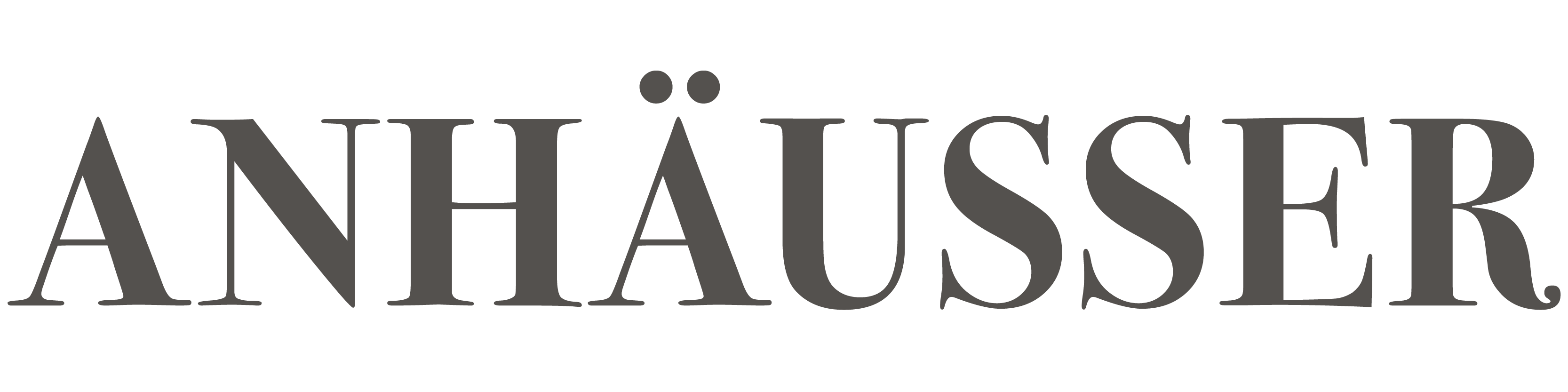 weingut anhäuser schriftzug logo